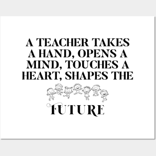 Teachers Shape Our Future Posters and Art